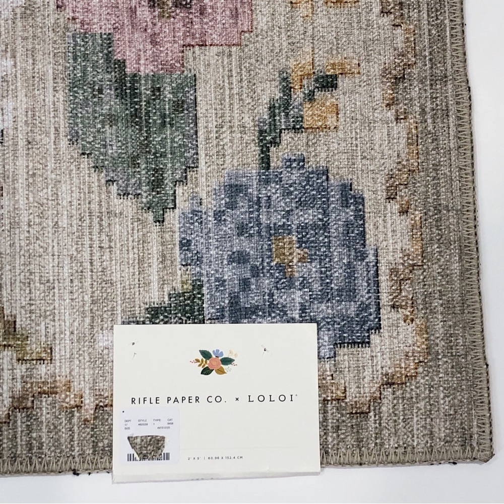 Rifle Paper Co. Runner Rug - Picture 7 of 9